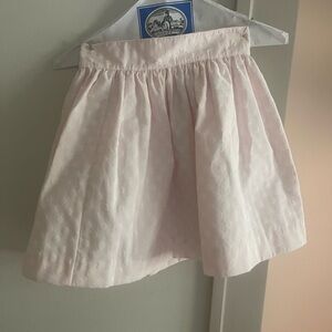 Bella Bliss Light Pink and White Polka Dot Skirt